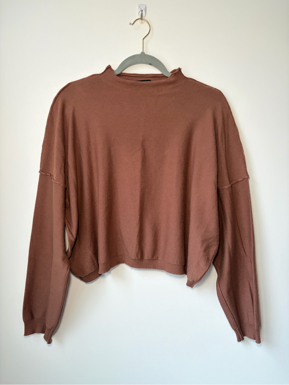 Miou Muse Sweater in Chocolate Brown
